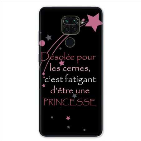 Coque pour Xiaomi Redmi Note 9 - Humour princesse