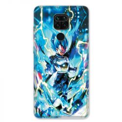 Coque pour Xiaomi Redmi Note 9 - Manga Dragon Ball Vegeta Bleu