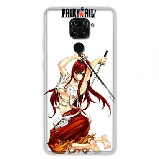 Coque pour Xiaomi Redmi Note 9 - Manga Fairy Tail Erza