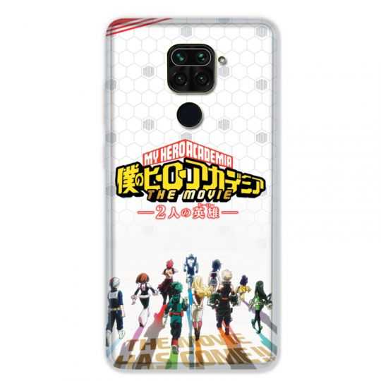 Coque pour Xiaomi Redmi Note 9 - Manga My hero academia blanc