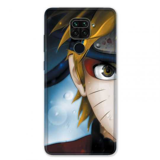 Coque pour Xiaomi Redmi Note 9 - Manga Naruto blanc