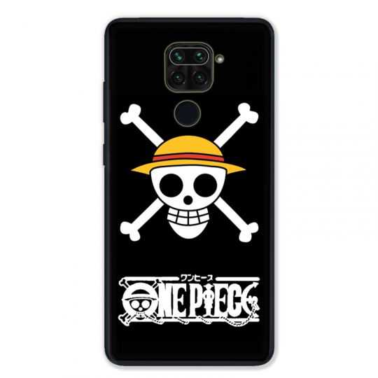 Coque pour Xiaomi Redmi Note 9 - Manga One Piece tete de mort
