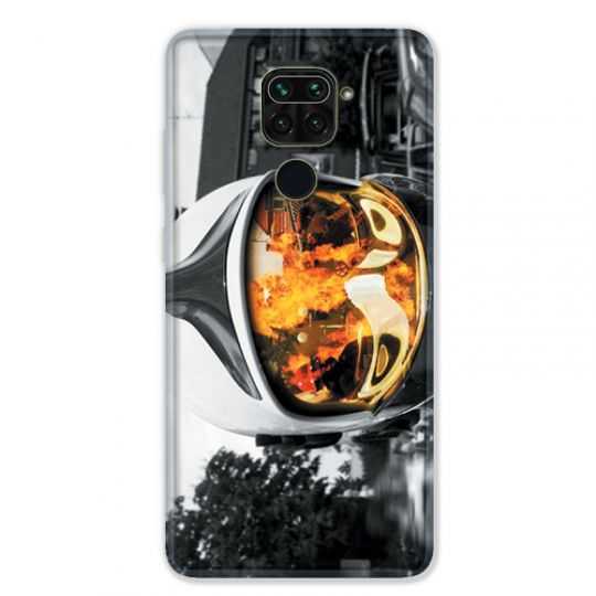 Coque pour Xiaomi Redmi Note 9 - pompier casque feu