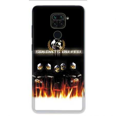 Coque pour Xiaomi Redmi Note 9 - pompier soldat