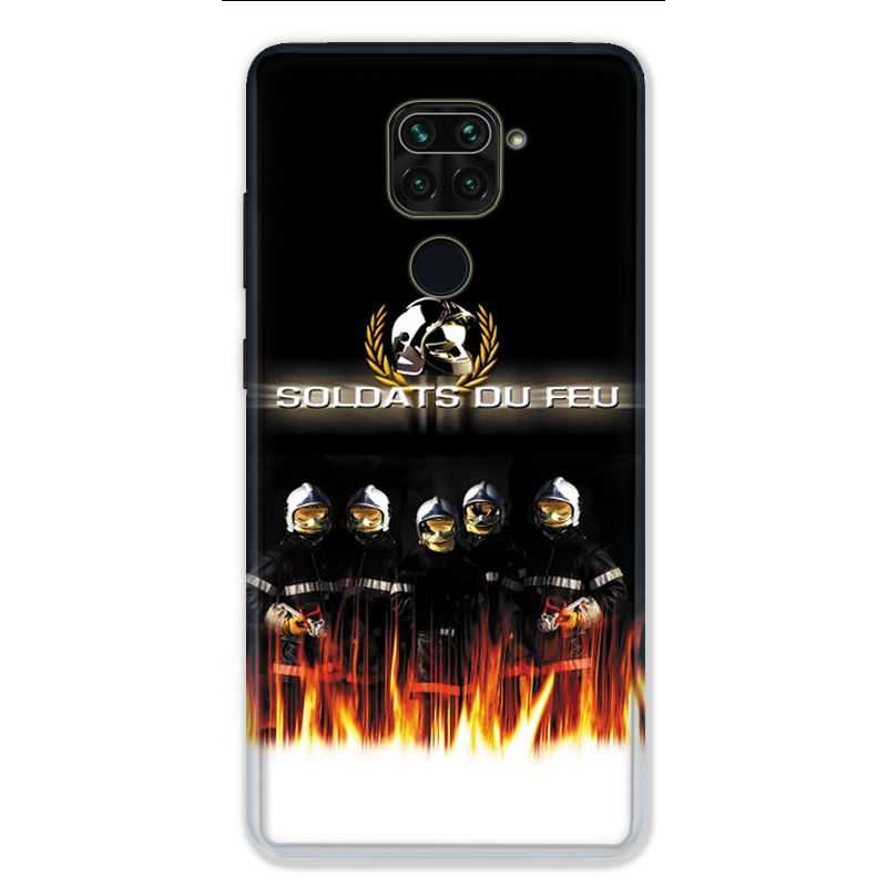 Coque pour Xiaomi Redmi Note 9 - pompier soldat