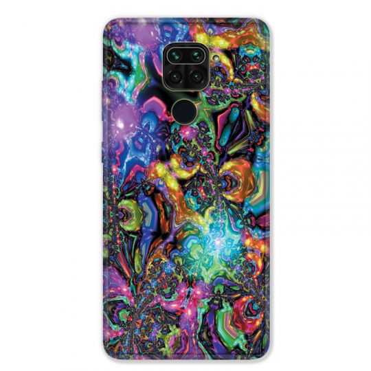 Coque pour Xiaomi Redmi Note 9 - Psychedelic colore