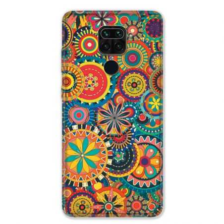 Coque pour Xiaomi Redmi Note 9 - Psychedelic Roue