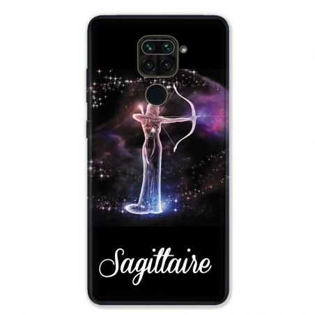 Coque pour Xiaomi Redmi Note 9 - signe zodiaque 2 Sagittaire