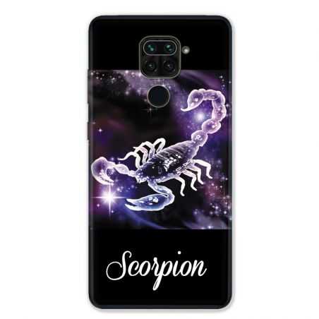 Coque pour Xiaomi Redmi Note 9 - signe zodiaque 2 Scorpion