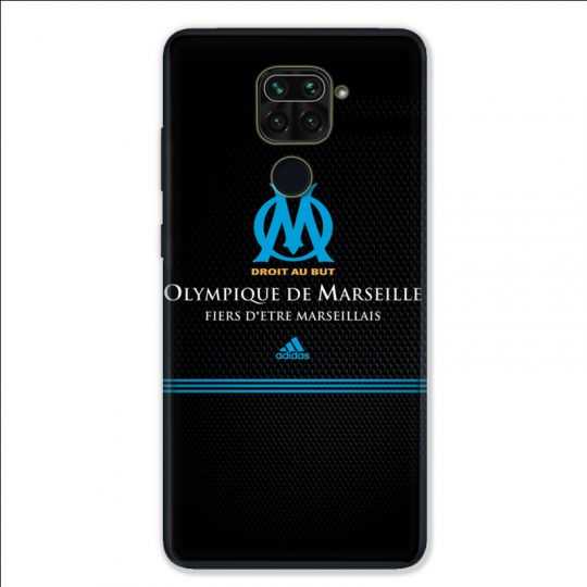 Coque pour Xiaomi Redmi Note 9 - Olympique Marseille OM Fier etre Marseillais