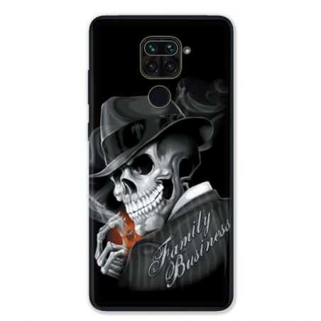 Coque pour Xiaomi Redmi Note 9 - tete de mort family business