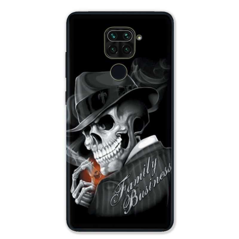 Coque pour Xiaomi Redmi Note 9 - tete de mort family business