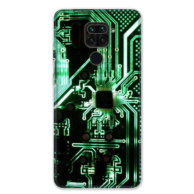Coque pour Xiaomi Redmi Note 9 - Trompe œil composant