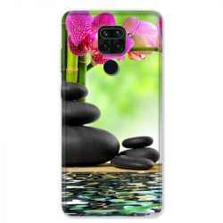 Coque pour Xiaomi Redmi Note 9 - orchidee eau