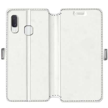 Housse cuir portefeuille pour Samsung Galaxy A20e personnalisee recto / verso