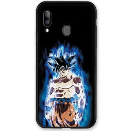 Coque pour Samsung Galaxy A20e Manga Dragon Ball Sangoku Noir