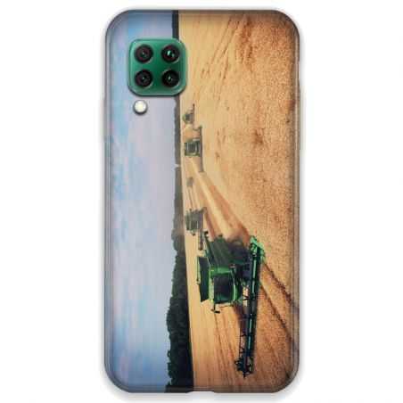 Coque pour Huawei P40 LITE Agriculture Moissonneuse