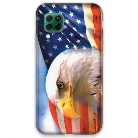 Coque pour Huawei P40 LITE Amerique USA Aigle