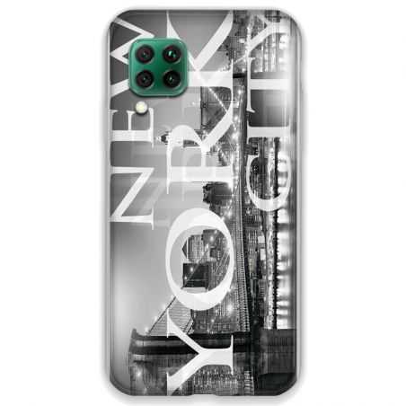 Coque pour Huawei P40 LITE Amerique USA New York