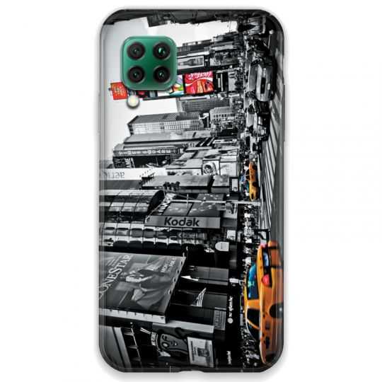 Coque pour Huawei P40 LITE Amerique USA New York Taxi