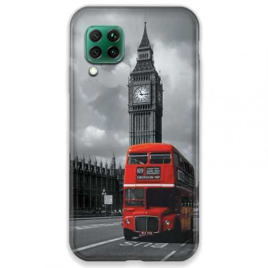 Coque pour Huawei P40 LITE Angleterre London Bus