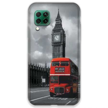 Coque pour Huawei P40 LITE Angleterre London Bus