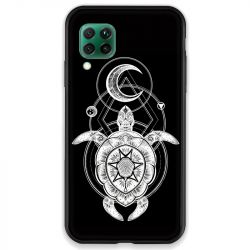 Coque pour Huawei P40 LITE Animaux Maori Tortue noir