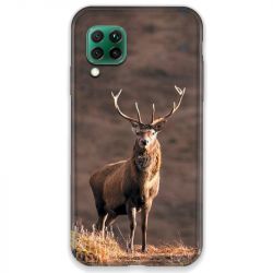 Coque pour Huawei P40 LITE chasse chevreuil Blanc