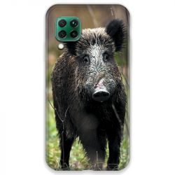 Coque pour Huawei P40 LITE chasse sanglier bois