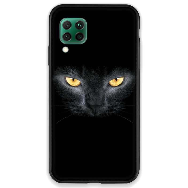 Coque pour Huawei P40 LITE Chat Noir