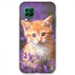 Coque pour Huawei P40 LITE Chat Violet