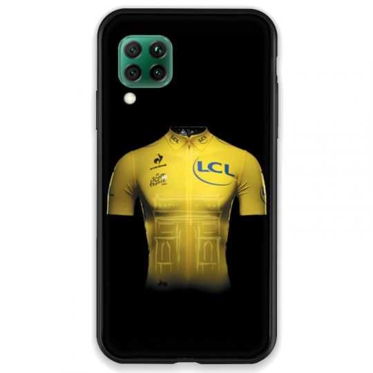 Coque pour Huawei P40 LITE Cyclisme Maillot jaune