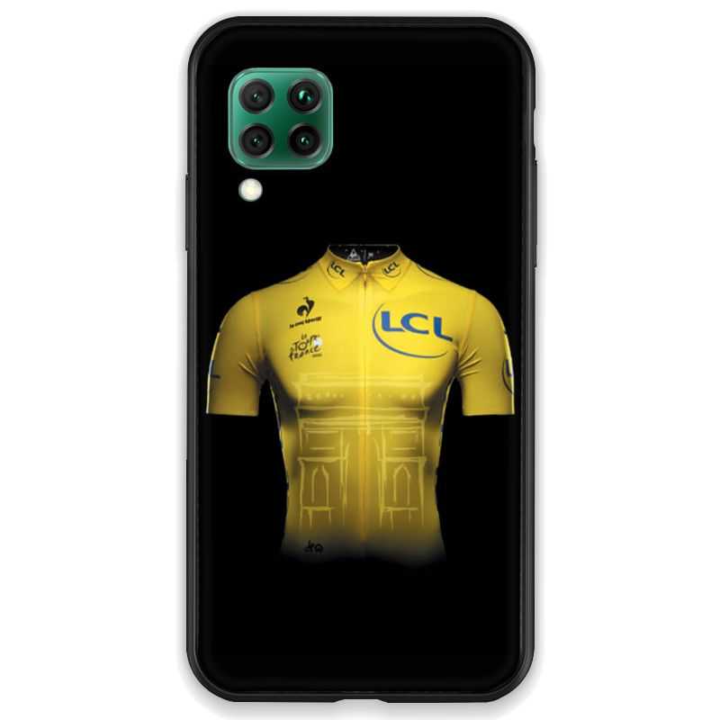 Coque pour Huawei P40 LITE Cyclisme Maillot jaune