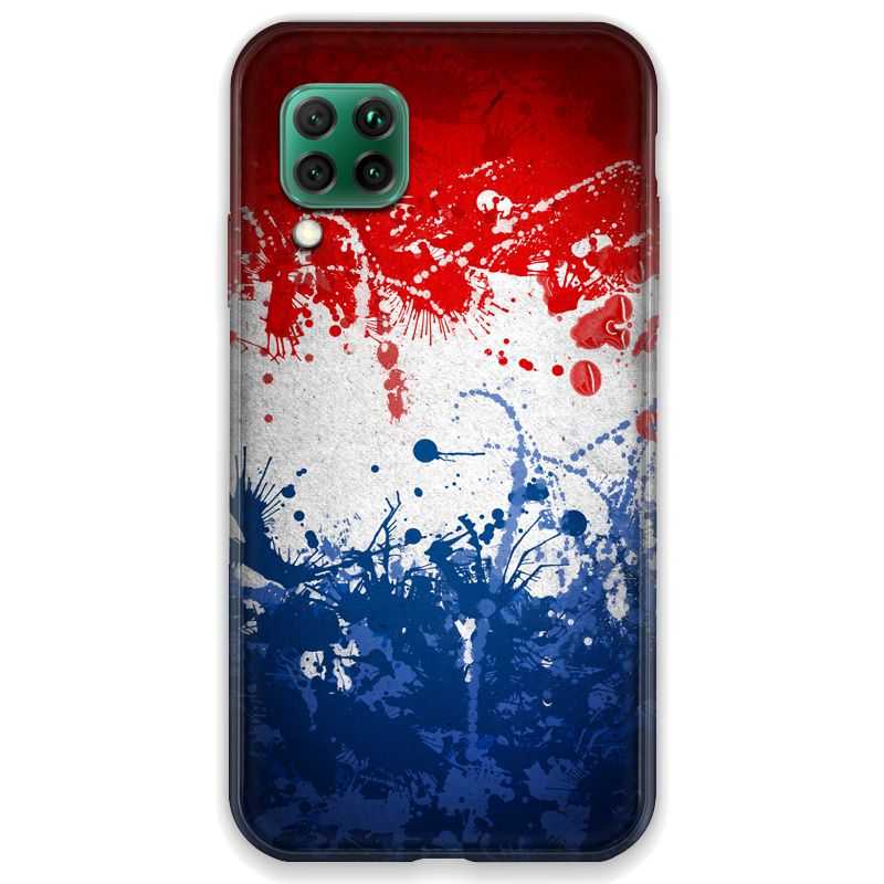 Coque pour Huawei P40 LITE France Eclaboussure