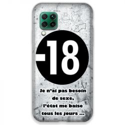 Coque pour Huawei P40 LITE Humour 18 ans