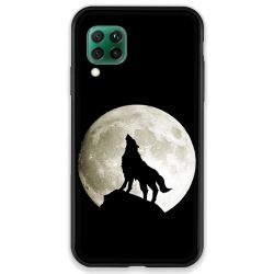Coque pour Huawei P40 LITE Loup Noir
