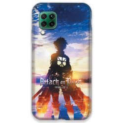 Coque pour Huawei P40 LITE Manga Attaque titans Soleil