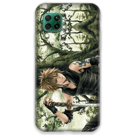 Coque pour Huawei P40 LITE Manga bois
