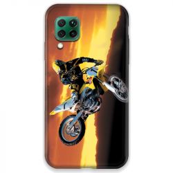 Coque pour Huawei P40 LITE Moto Cross Noir