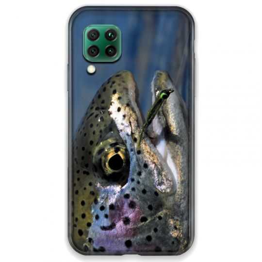 Coque pour Huawei P40 LITE peche truite