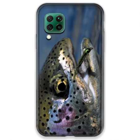 Coque pour Huawei P40 LITE peche truite