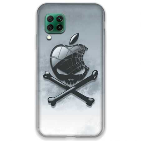 Coque pour Huawei P40 LITE Pomme Tete mort