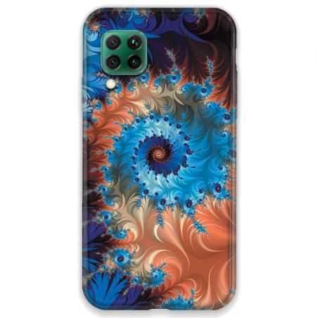 Coque pour Huawei P40 LITE Psychedelic Spirale