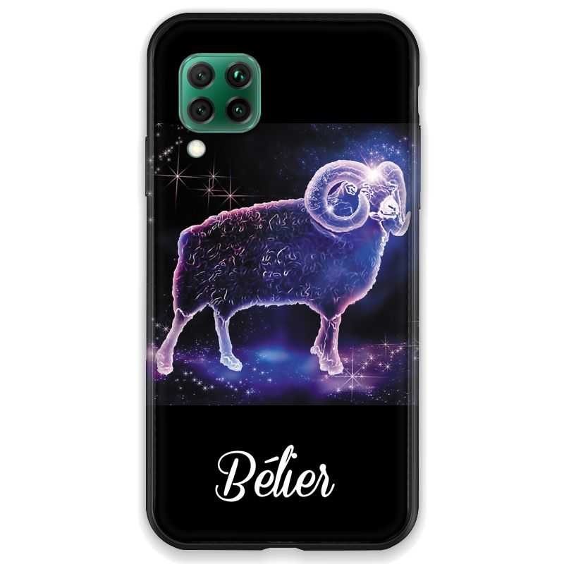Coque pour Huawei P40 LITE signe zodiaque 2 Bélier