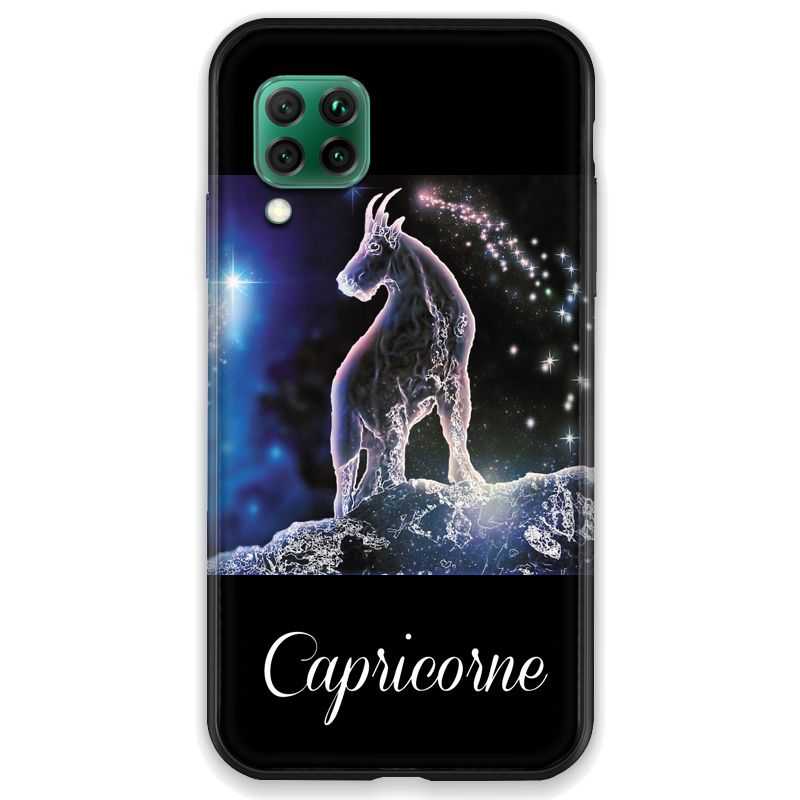 Coque pour Huawei P40 LITE signe zodiaque 2 Capricorne