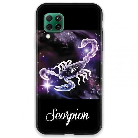 Coque pour Huawei P40 LITE signe zodiaque 2 Scorpion