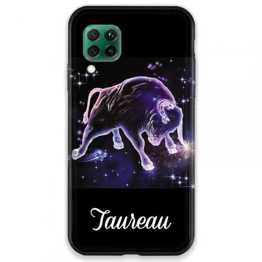 Coque pour Huawei P40 LITE signe zodiaque 2 Taureau