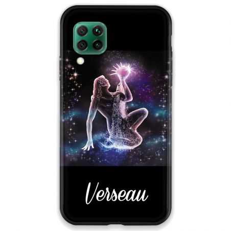 Coque pour Huawei P40 LITE signe zodiaque 2 Verseau