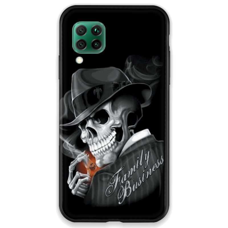 Coque pour Huawei P40 LITE tete de mort family business
