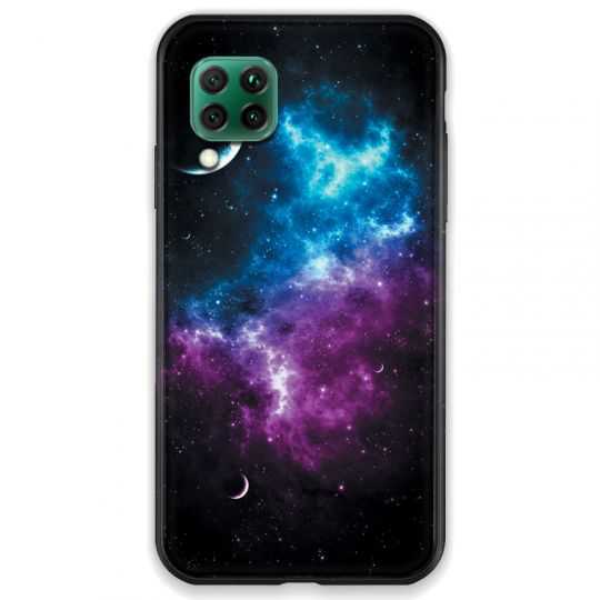 Coque pour Huawei P40 LITE Univers Bleu violet